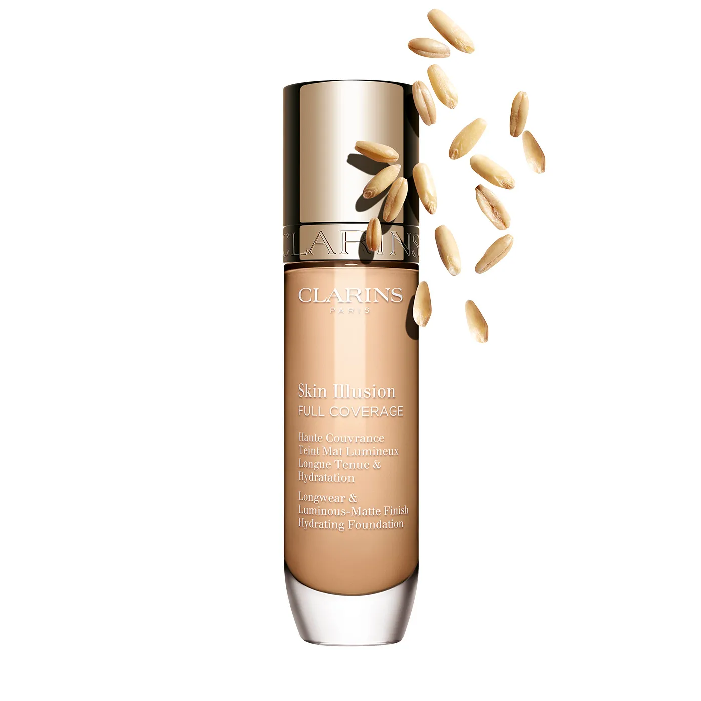 Base Skin Ilusiion Full Coverage Clarins - Cont.30 mL