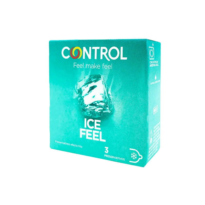 Preservativos Control  Ice Feel - Cont 3 unidades