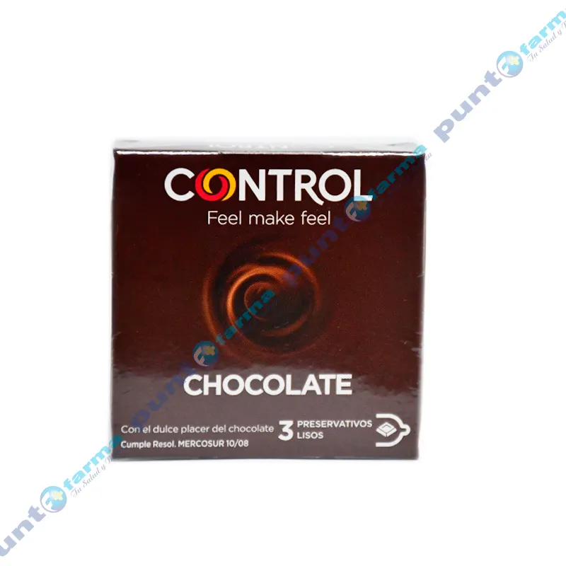 Preservativos Control Chocolate Addiction - Cont 3 unidades