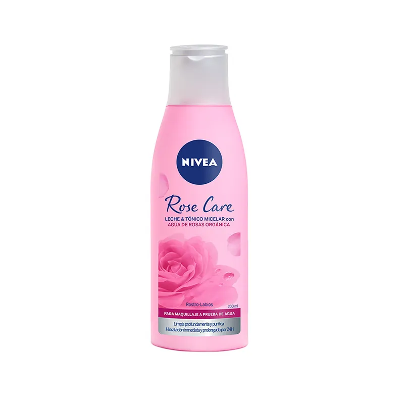 Leche y Tónico Micelar Rose Care - Cont.200 ml