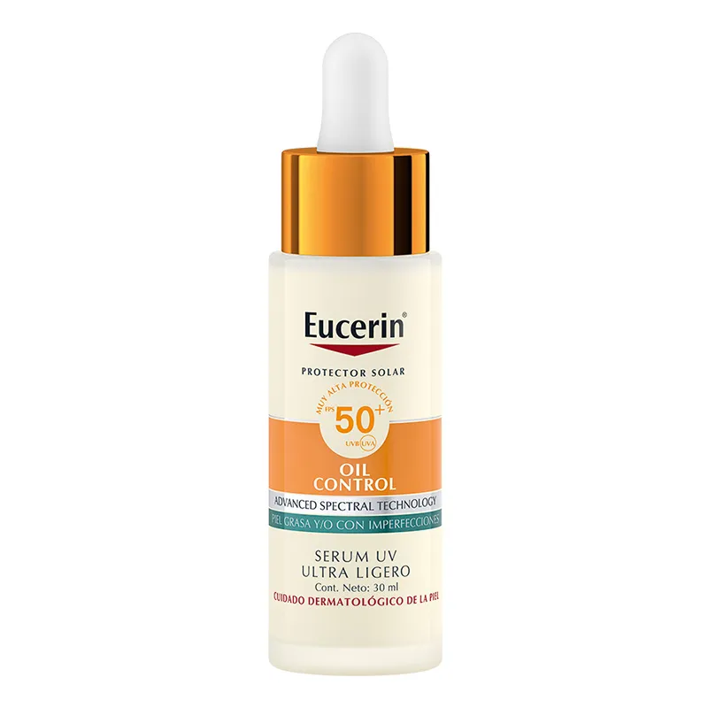 Sun Facial Toque Seco Serum FPS50+ Eucerin - Cont. 30 mL
