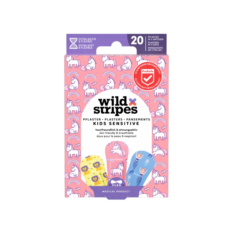 Wild Stripes Kids Sensitive Fantasy - Cont. 20 Unidades
