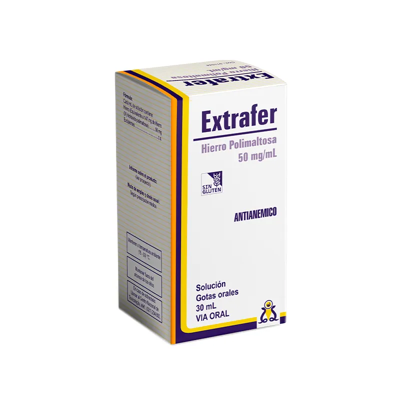Extrafer Hierro 50 mg - Gotas Orales 30 mL