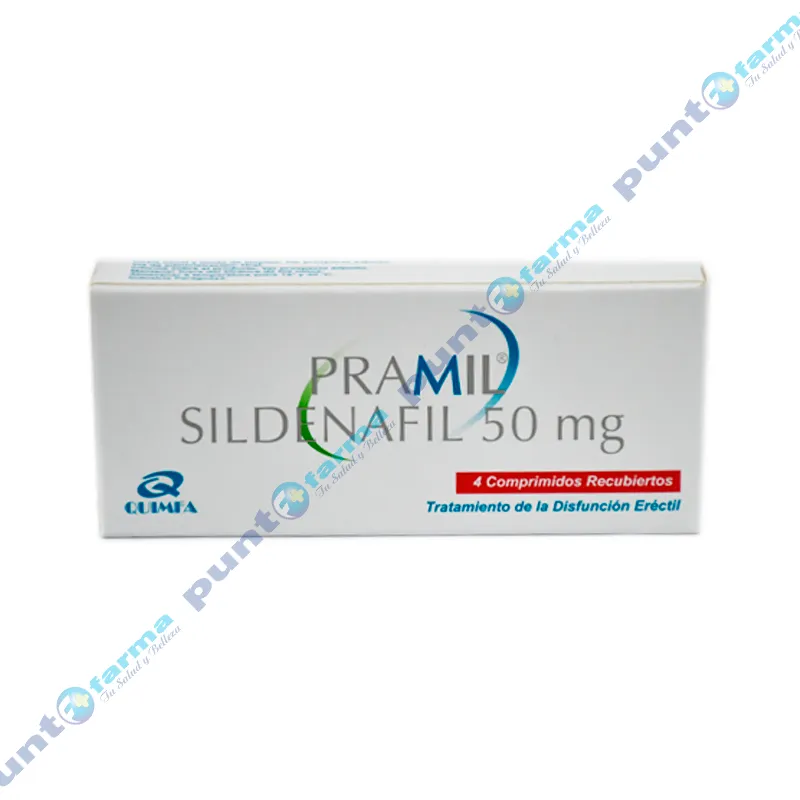 Pramil Sildenafil 50 mg - Caja de 1 Comprimido