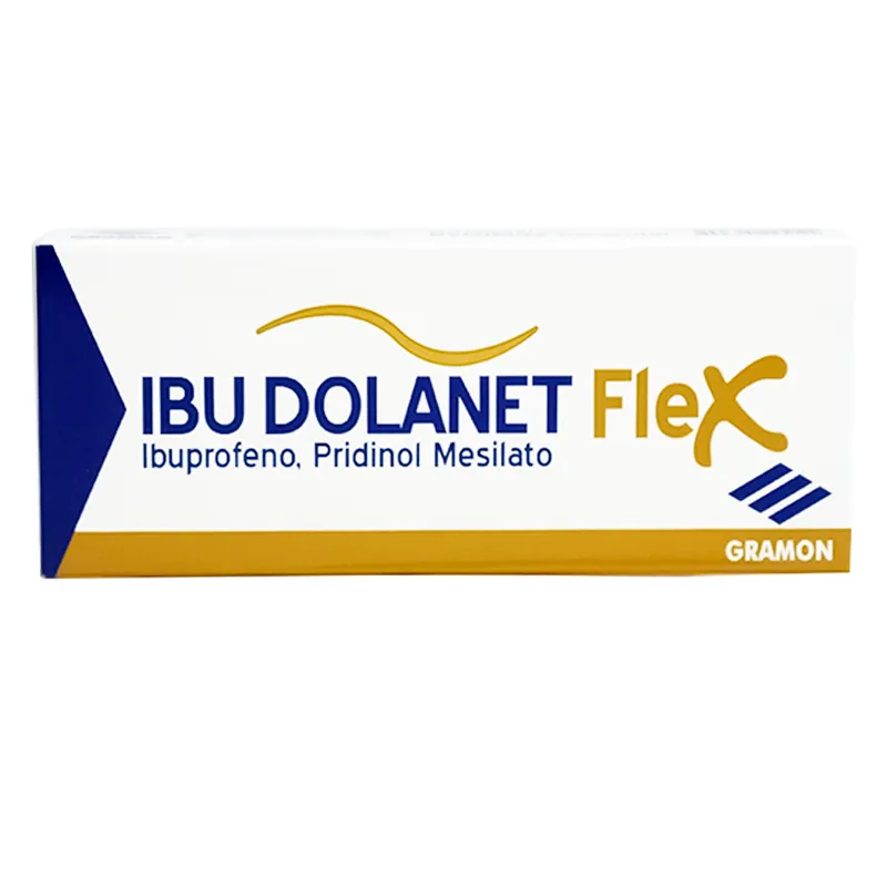 Ibu Dolanet Flex Ibuporfeno 200 Pridinol 4 mg - Cont. 10 Comprimidos