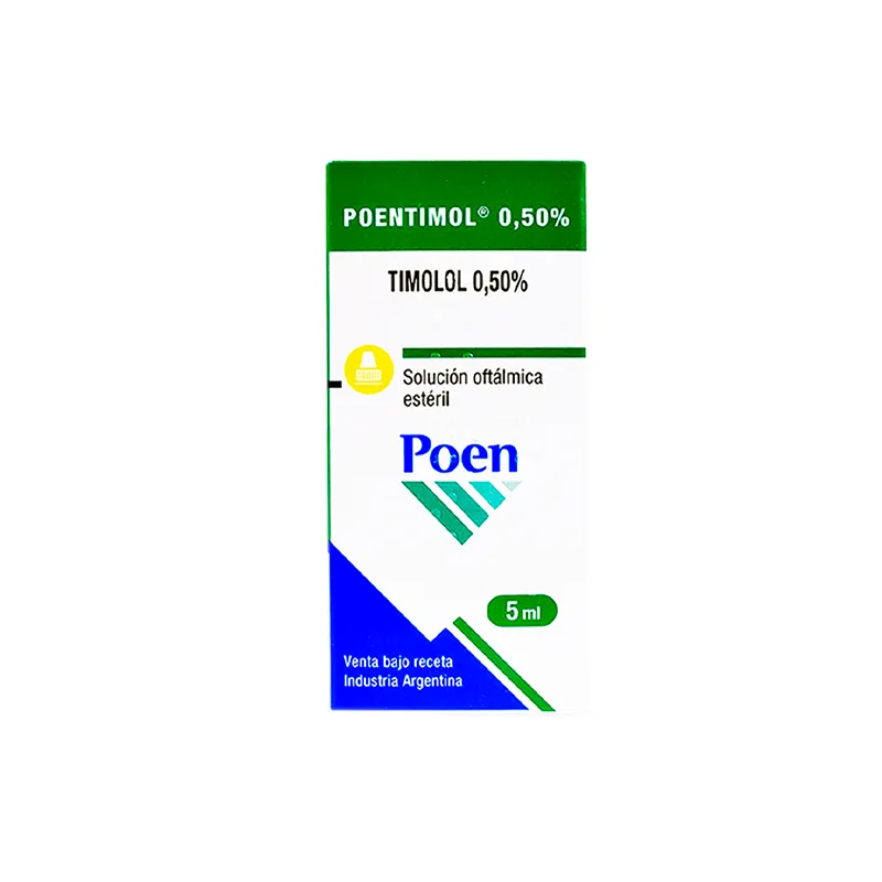 Poentimol 0,50% Timolol 0,50%  - Cont. 5 mL