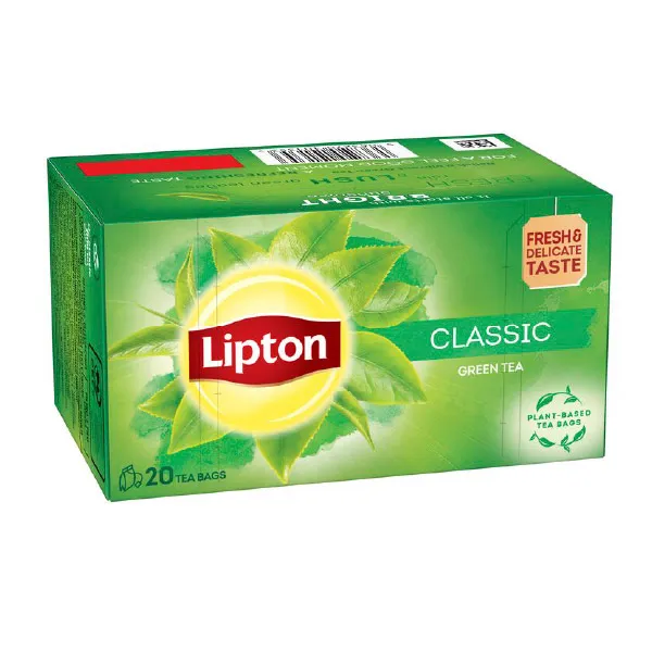 Té Verde Clear Green Pure Lipton - Cont. 20 saquitos