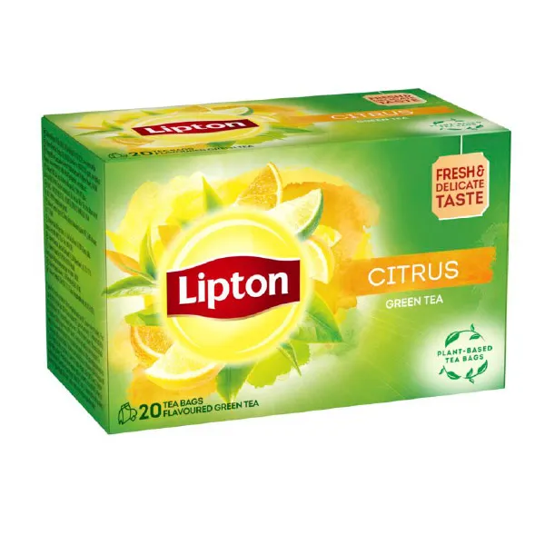 Té Verde Clear Green Citrus Lipton - Cont. 20 saquitos