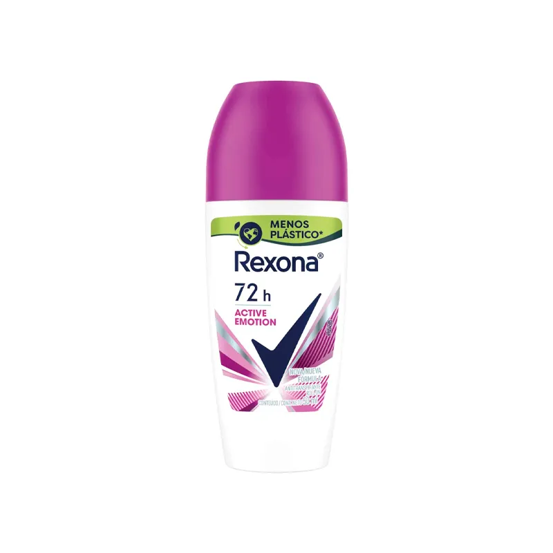 Antitranspirante Roll On Active Emotion Rexona -Cont.50mL
