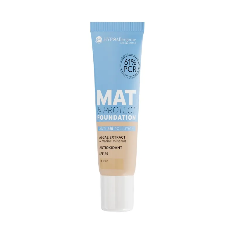 Base Mat y Protect Foundation SPF25 05 Bell - Cont. 1 Unidad