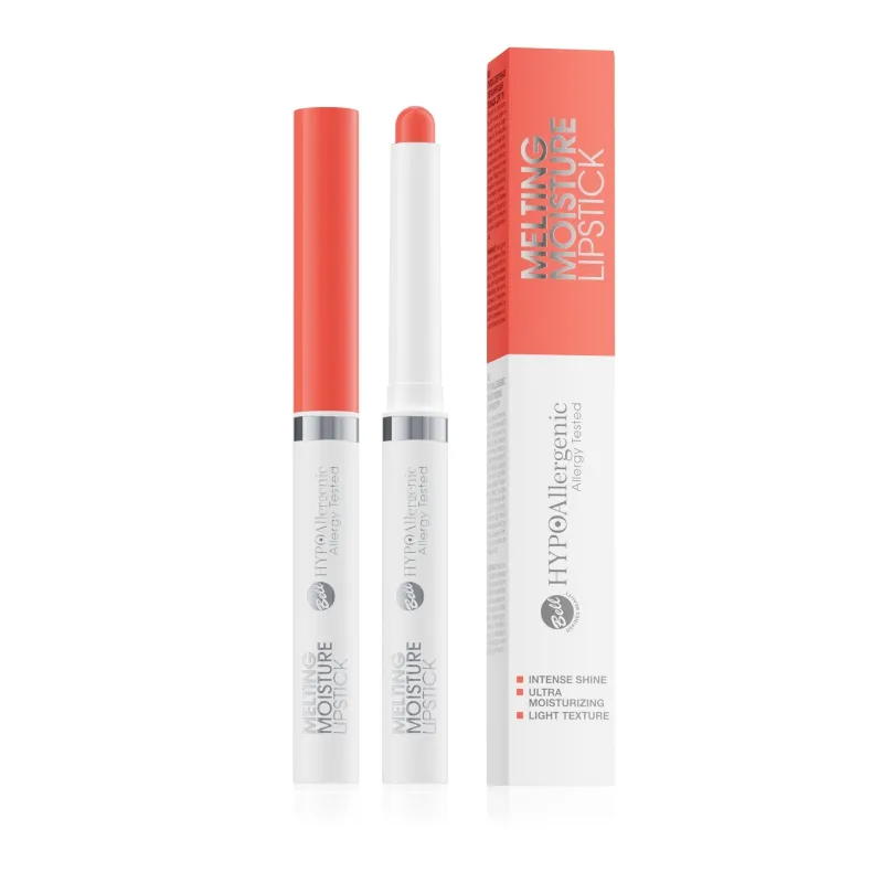 Lipstick Bell Melting Moisture 04 Fresh Coral - Cont. 1 Unidad