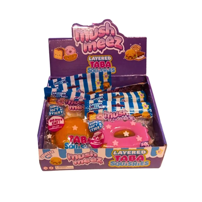Taba Squishies Diseños Varios Mushmeez