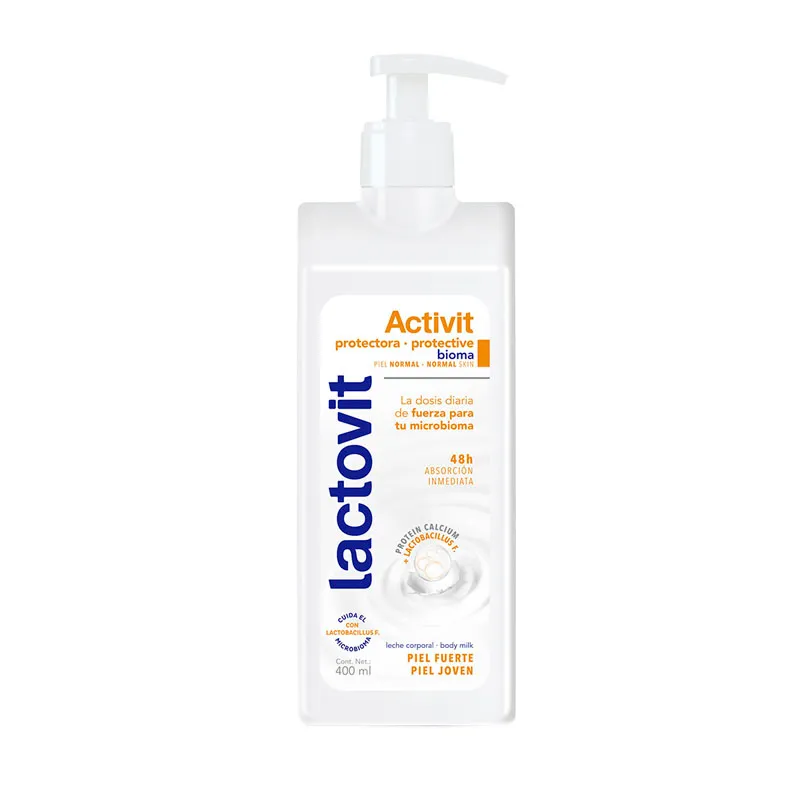 Leche Corporal Protectora Lactovit  Activit - Cont. 400mL