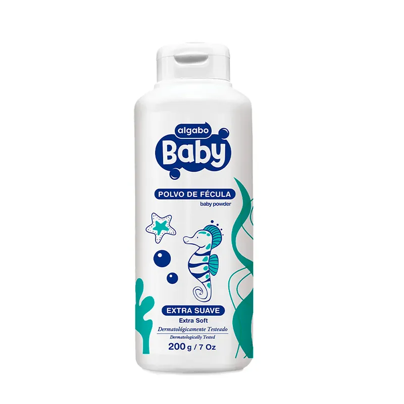 Talco de Fecula Extra Suave Algabo Baby - Cont. 200 gr