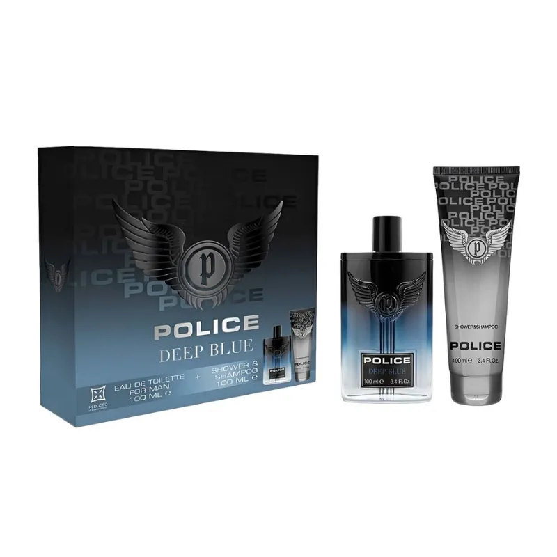 set deep blue eau de toilette 100 ml + shower & shampoo 100 ml