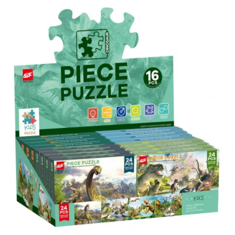 Puzzle Dinosaurios CJX - Cont.24 piezas