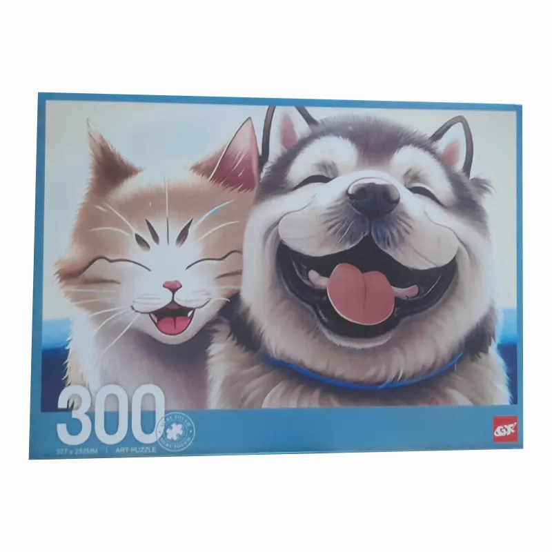 Puzzle Gato y Perro CJX - Cont.300 piezas