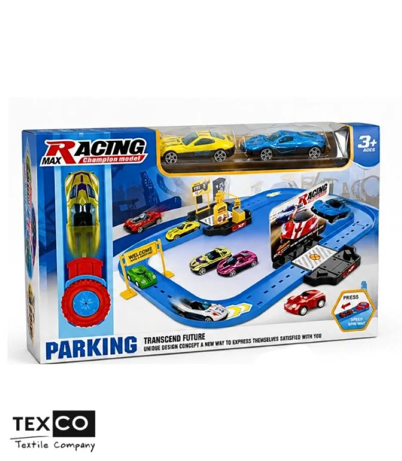 Pista Parking con 2 Autos Texco 