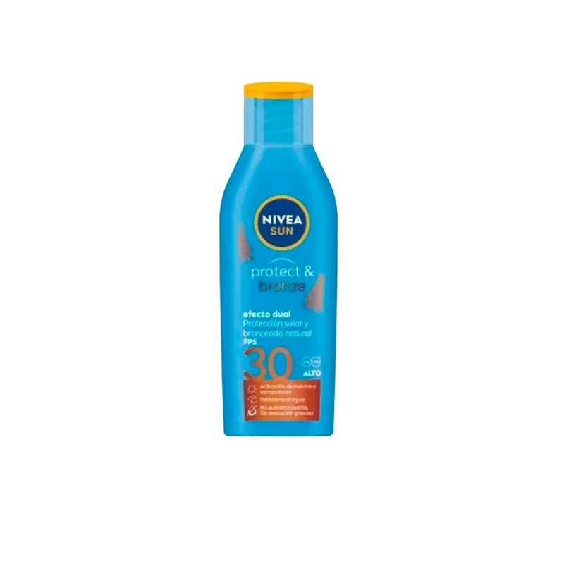 Protector Solar Sun Protect & Bronze FPS30 Nivea - Cont.200 mL