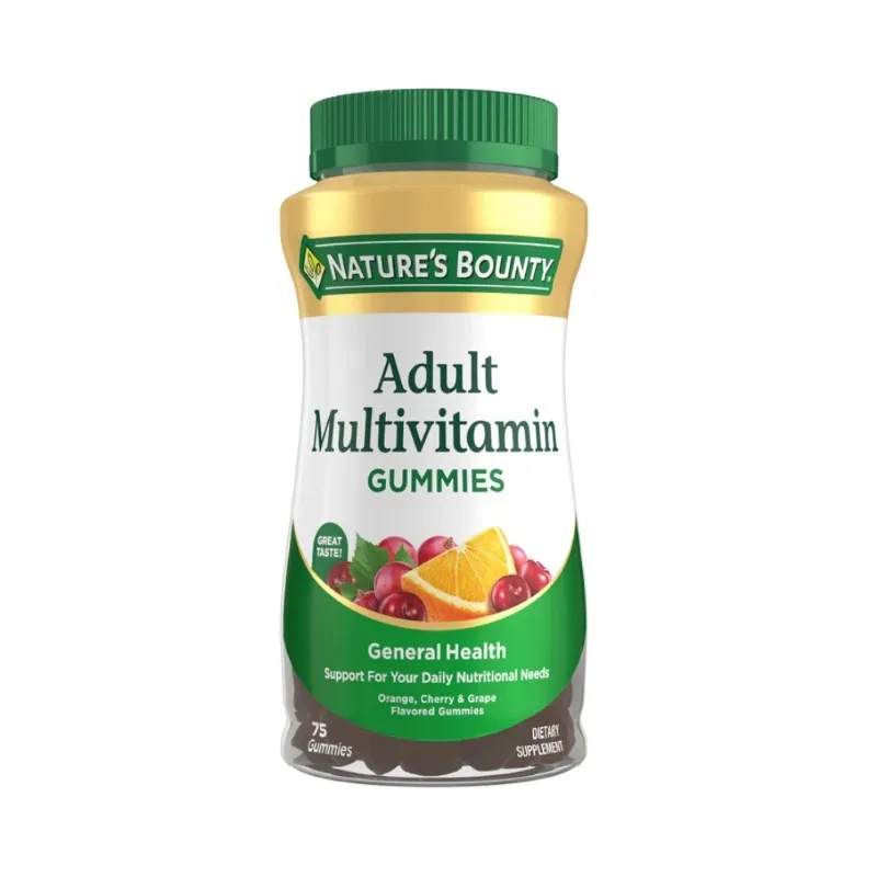 Multivitamínico para Adultos Natures Bounty - Cont.75 Gummies
