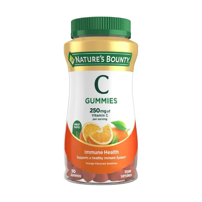 Vitamina C 250 mg Nature’s Bounty - Cont.80 unidades