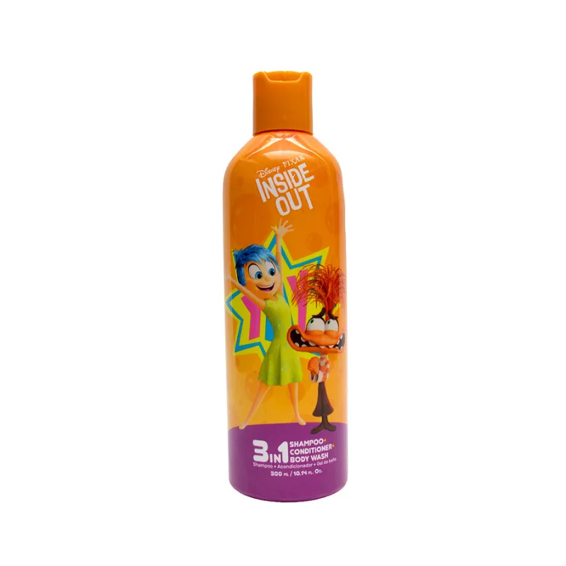 shampoo acondicionador y gel de baño 3 en 1 intensamente naranja nevada - cont. 300 ml
