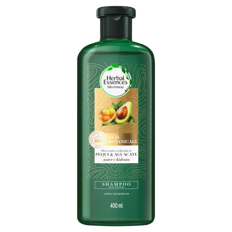 Shampoo Pequi & Aguacate Herbal Essences - Cont.400 mL