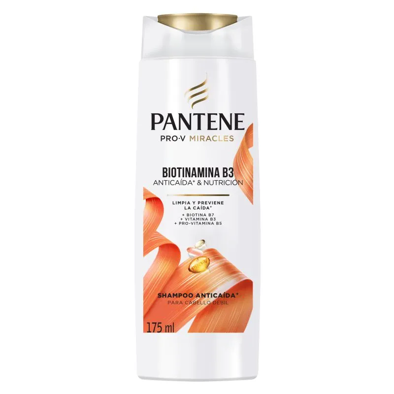 shampoo anticaída biotinamina b3 pantene - cont.175 ml