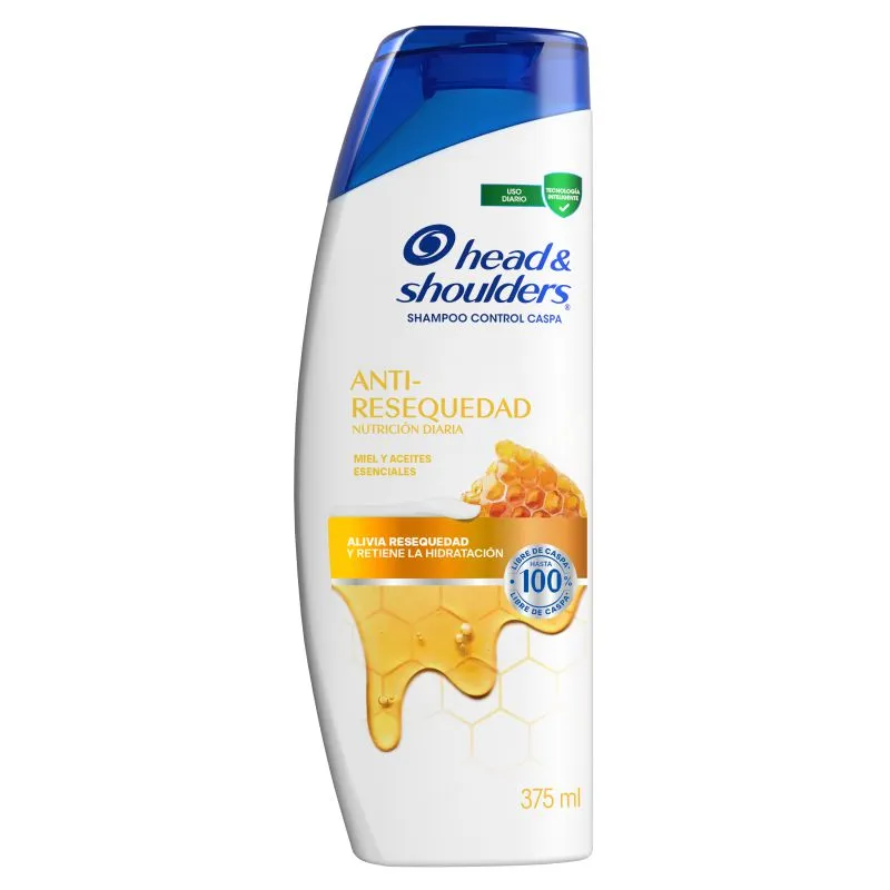 Shampoo Anti-Resequedad Head&Shoulders - Cont.375 mL