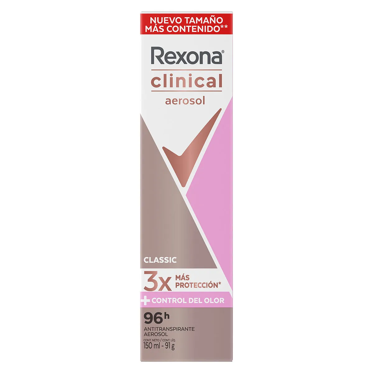 Antitranspirante Rexona Clinical Classic - Cont.150 ml