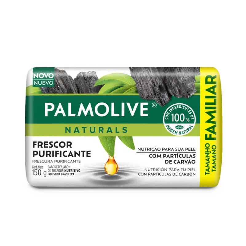 Jabón en Barra Sensación Purificante Carbón Palmolive - Cont.150 g
