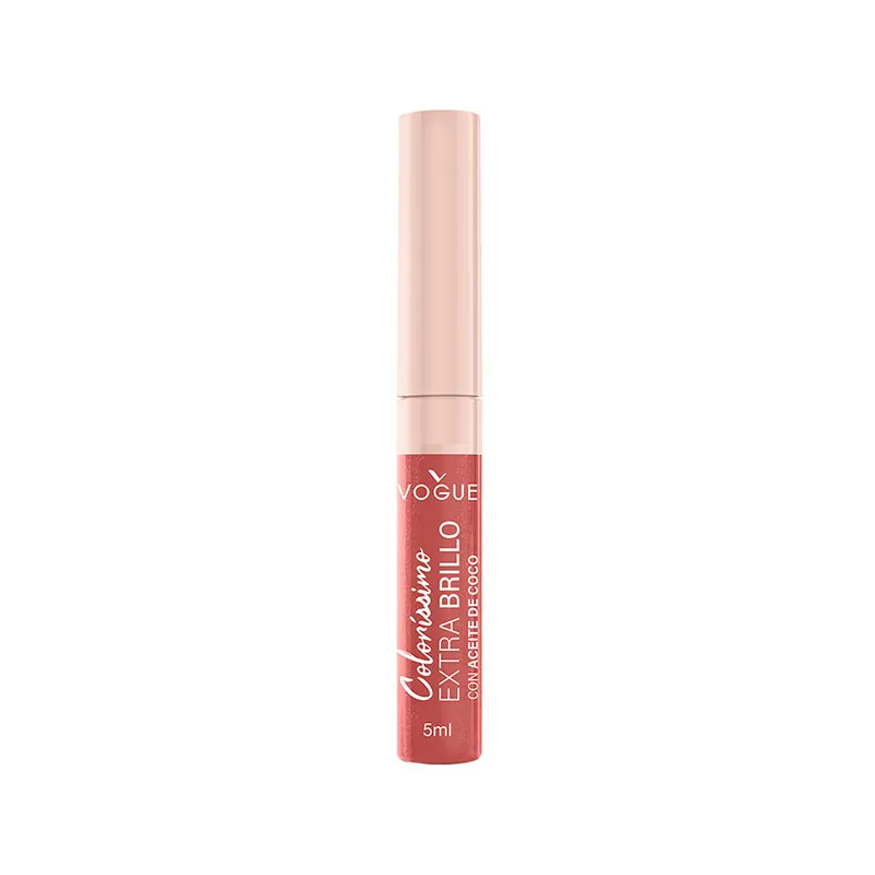 Labial Liquido Extra Brillo Tropical Colorissimo Vogue - Cont.5 mL