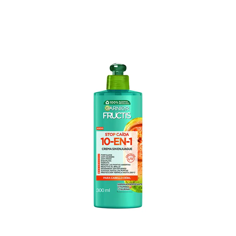 Crema para Peinar sin Enjuague 10 en 1 Fructis - Cont.300 mL