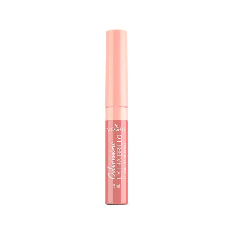 Labial Liquido Extra Brillo Rose Colorissimo Vogue - Cont.5 mL