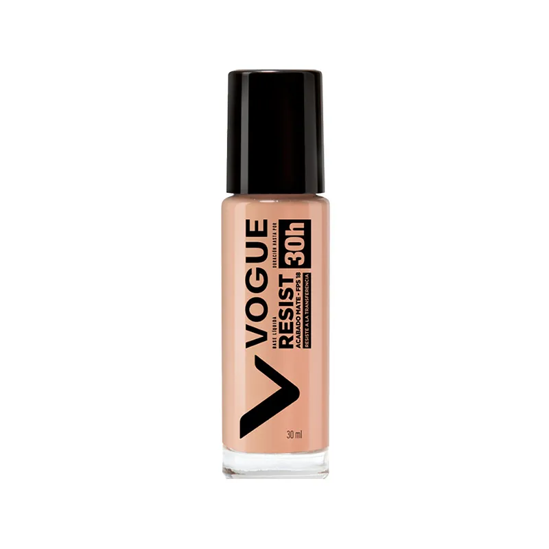Base Liquida Resist Reno Avellana 13 Vogue - Cont.30 mL