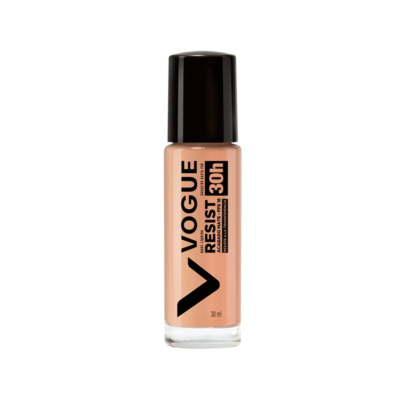 Base Liquida Resist Reno Caramelo 08 Vogue - Cont.30 mL