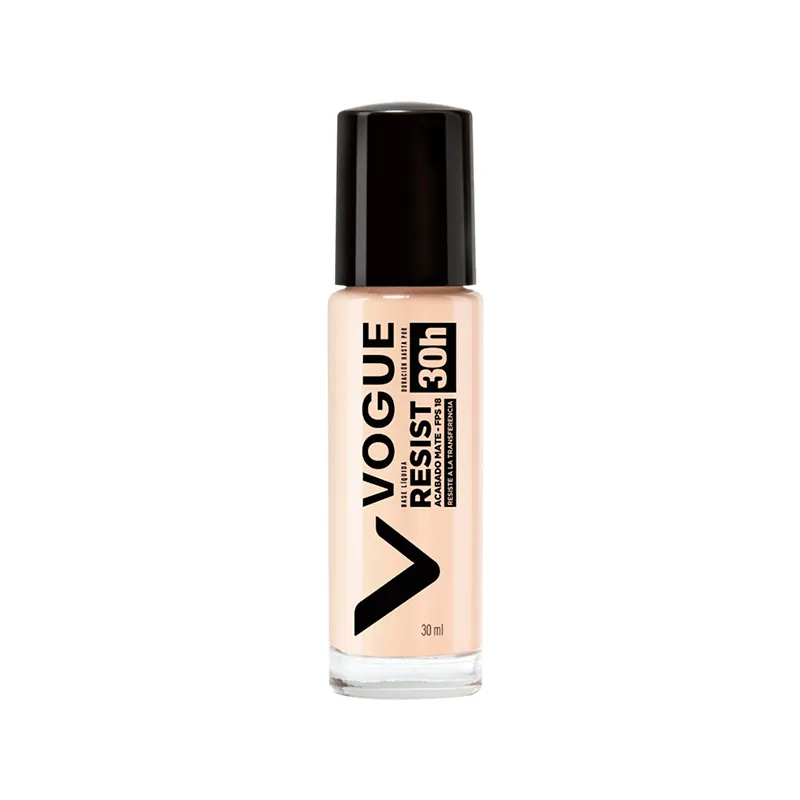 Base Liquida Resist Reno Crema 01 Vogue - Cont.30 mL