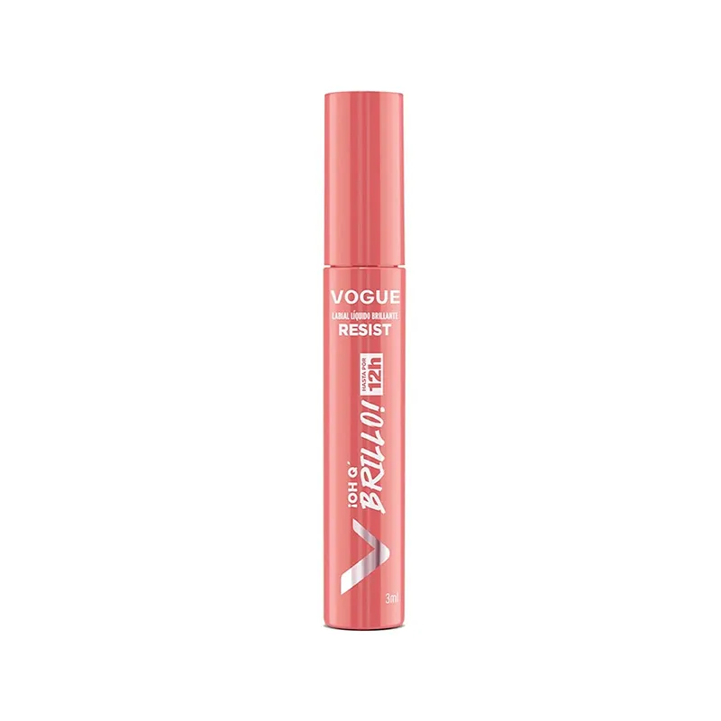 Labial Resistente Oh Q Brillo Guapa Vogue - Cont.3 mL