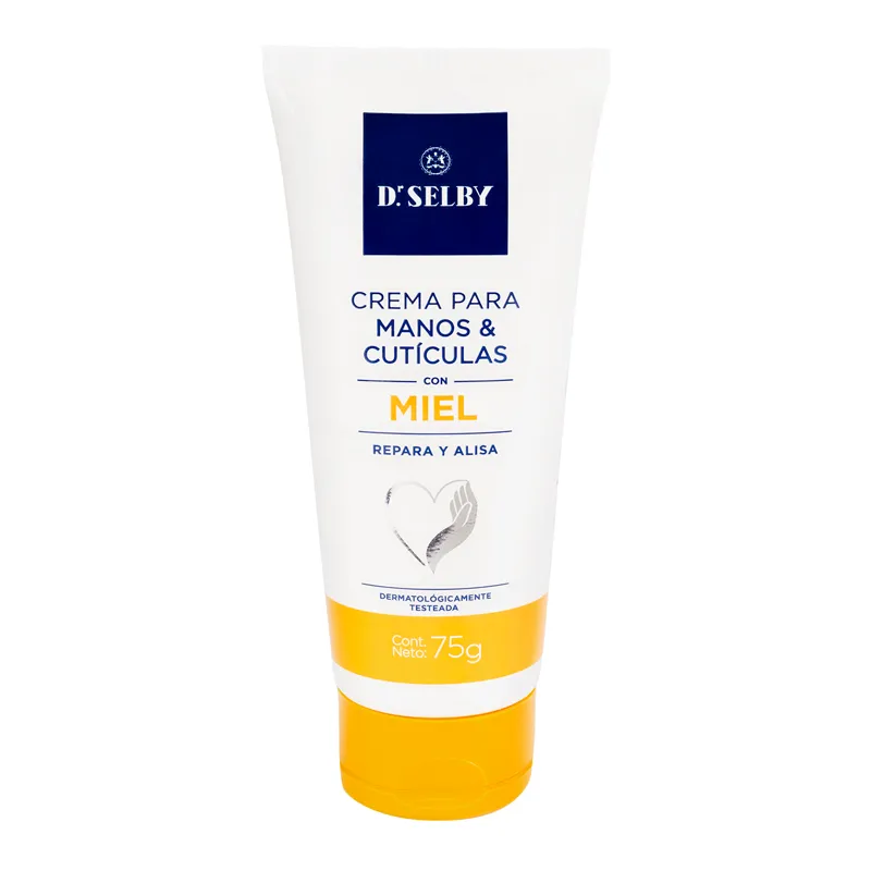 Crema para Manos y Cuticulas con Miel Dr Selby - Cont. 75 gr