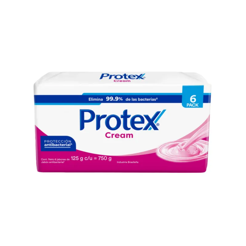 Jabon de Tocador Protex Cream - Cont. 6 Unidades
