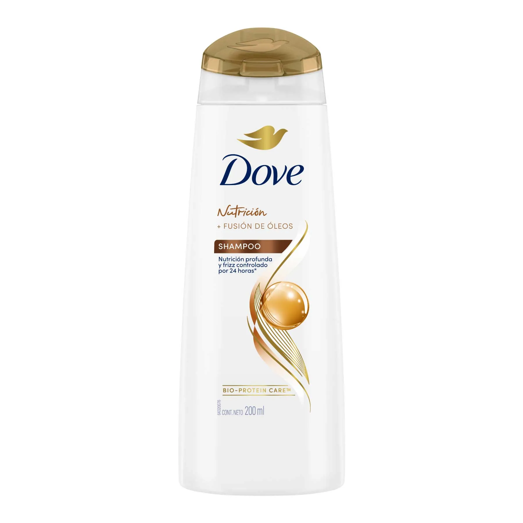 Shampoo Nutrición + Fusión de Oleos Dove - Cont.200 mL