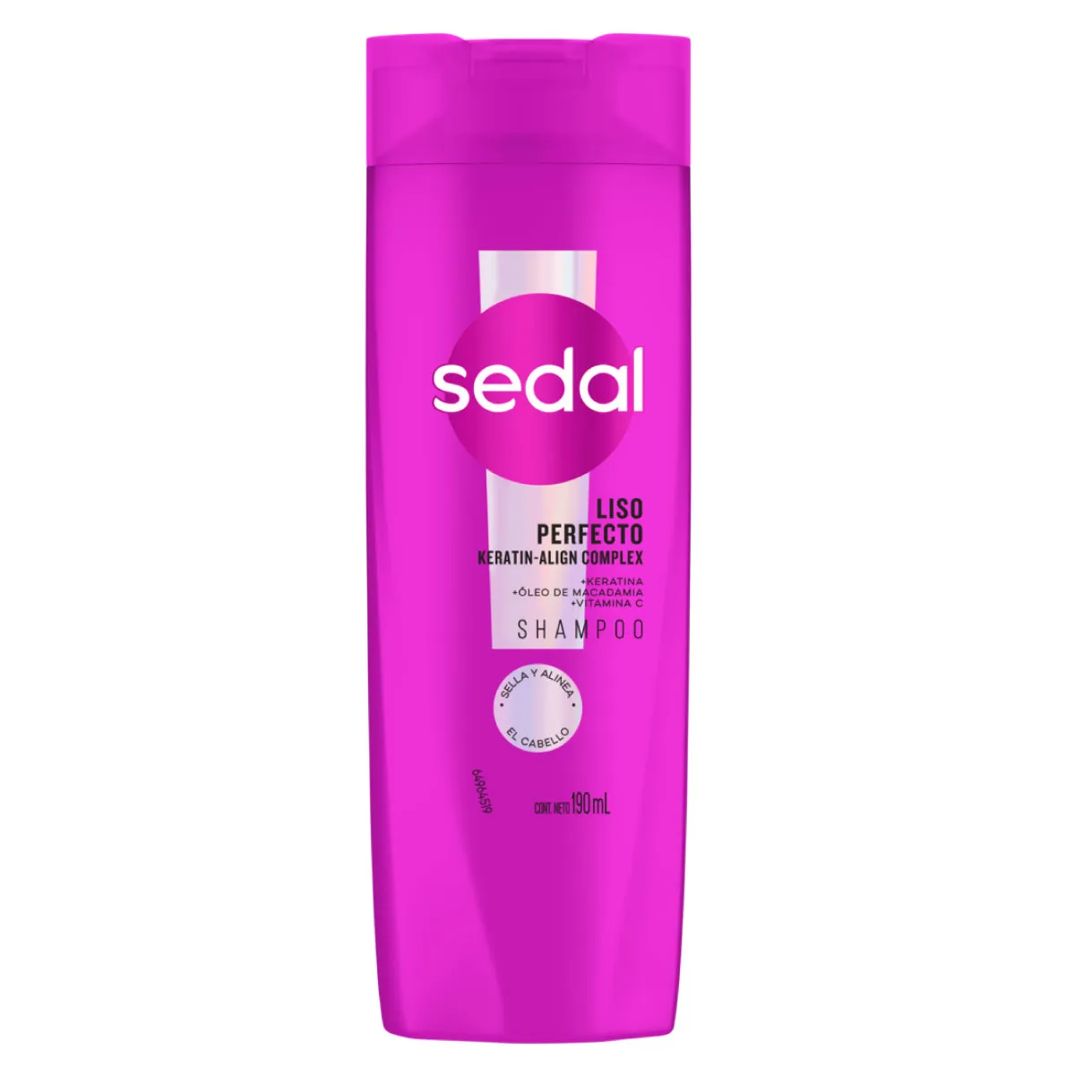 Shampoo Liso Perfecto Sedal - Cont.190 mL