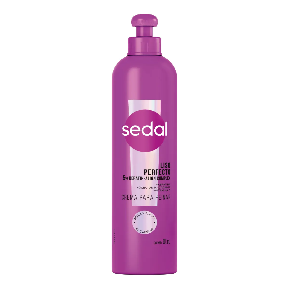 Crema de Peinar Liso Perfecto Sedal - Cont.300 mL