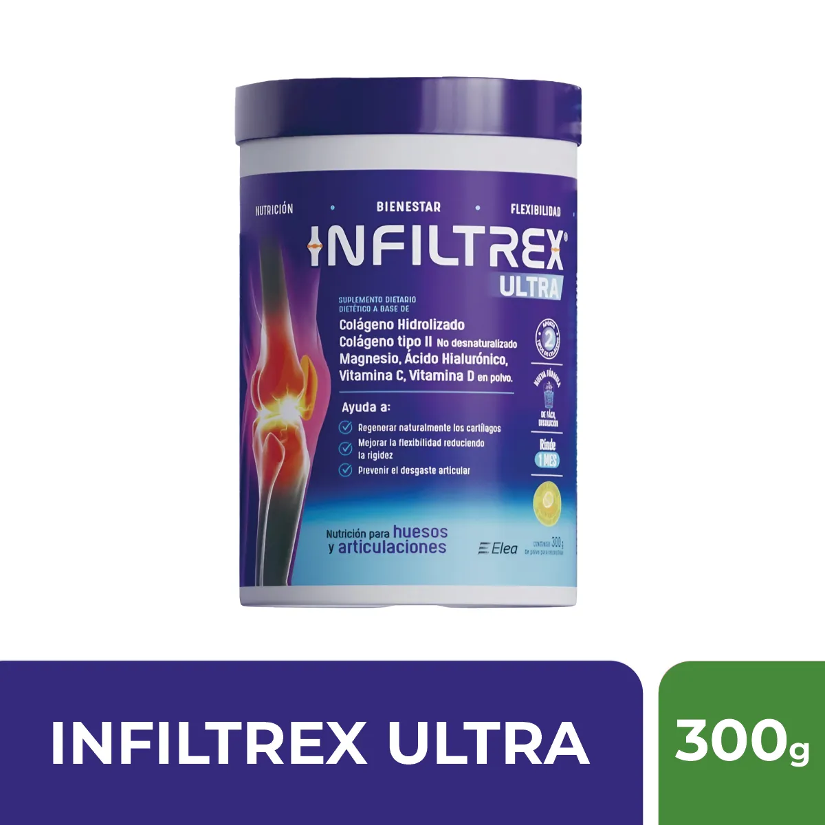 infiltrex ultra polvo colageno hidrolizado - cont. 300 gr