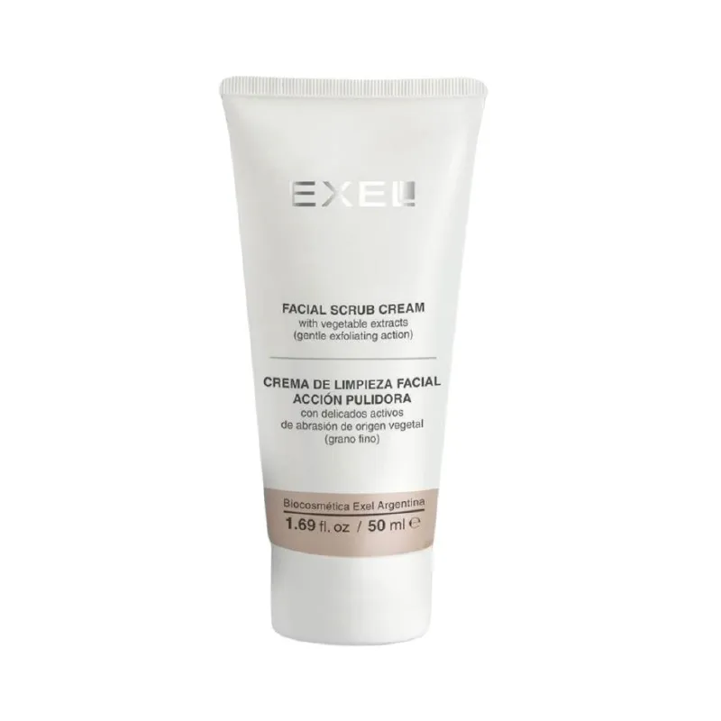 Crema de Limpieza Facial Acción Pulidora Exel - Cont. 50ml