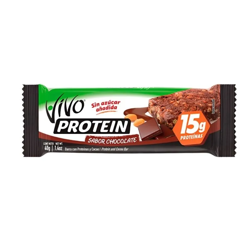 Barra Proteica Chocolate Vivo - Cont.40 gr