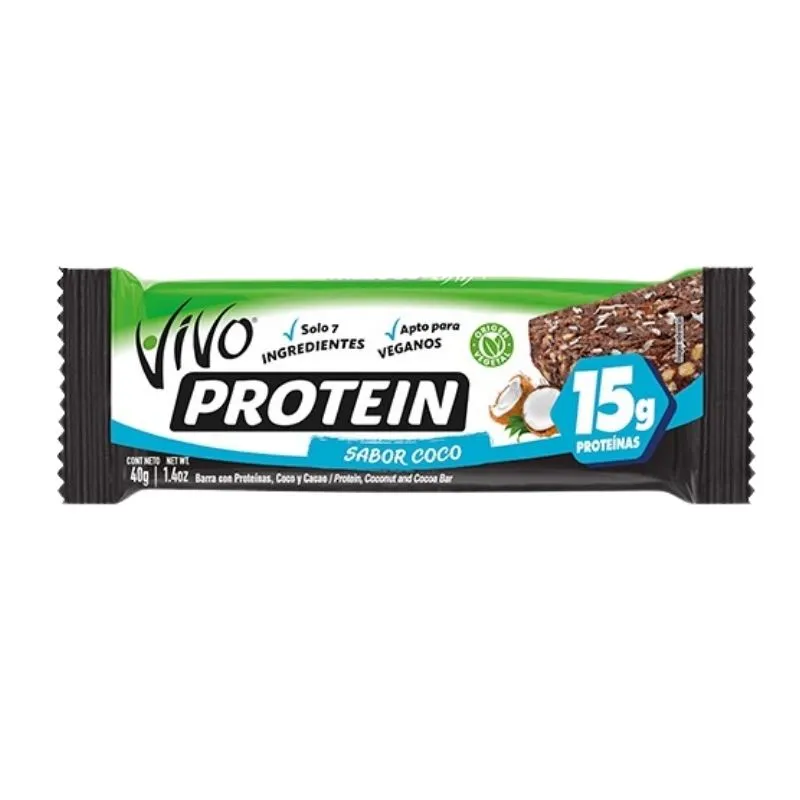 Barra Proteica Coco Vivo - Cont.90 gr