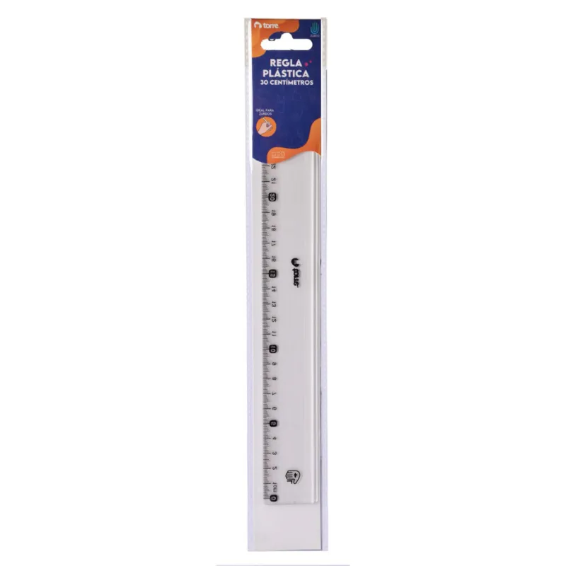 Regla 30 cm Zurdos Torre