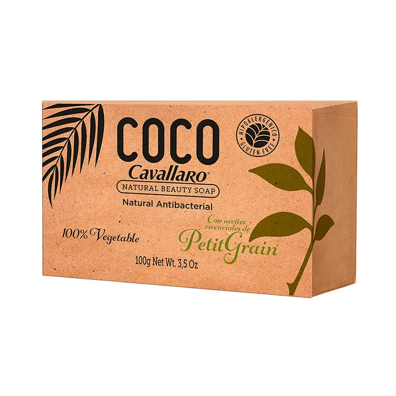 Jabon de Tocador Coco Cavallaro PetitGrain - Cont. 100 gr