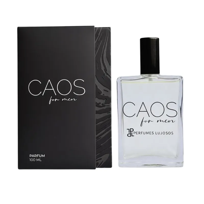 perfume masculino for men parfum caos - cont.100 ml